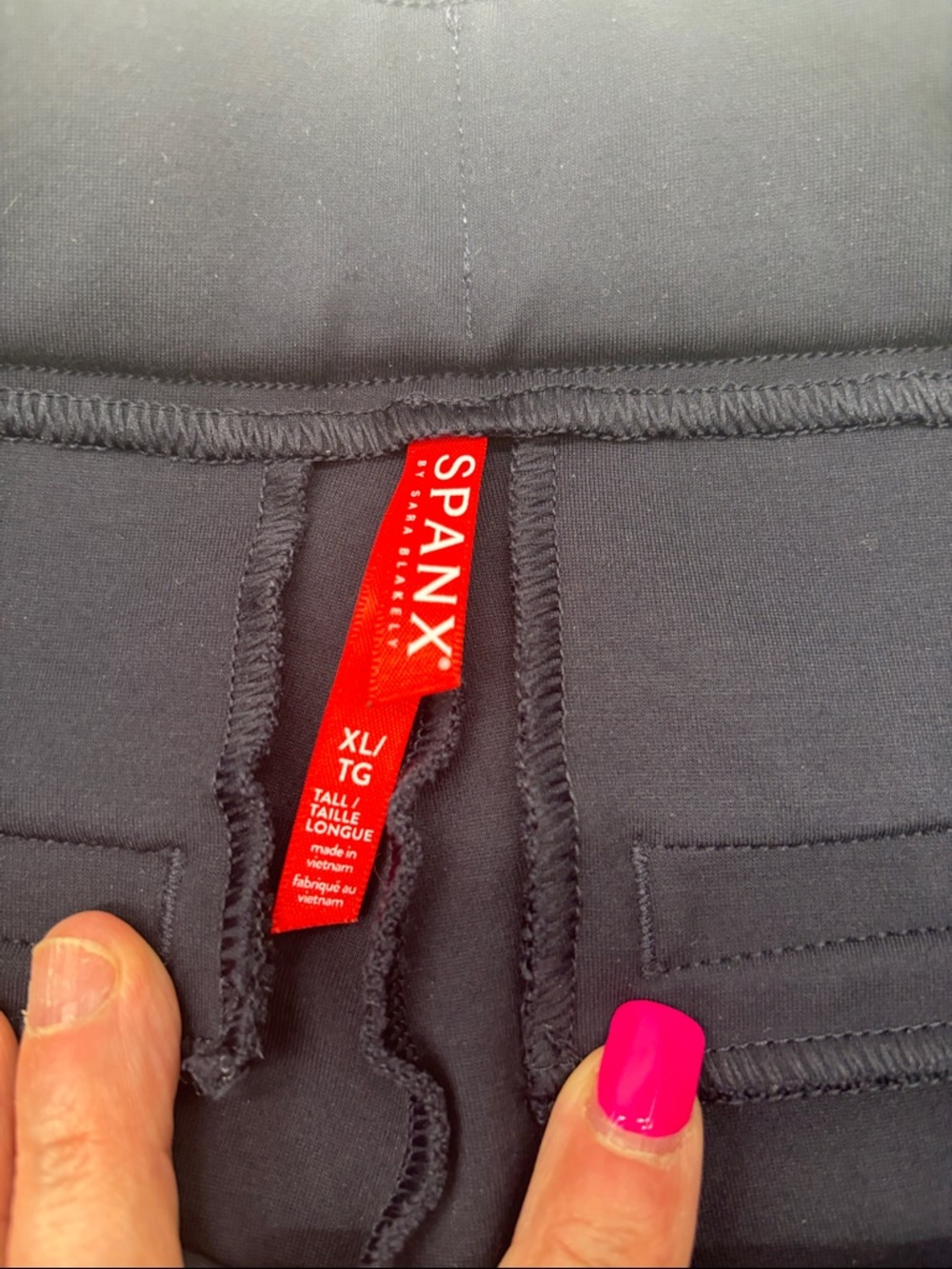 Spanx Black Stretch Cropped Dress Pants - Picture 9 of 10